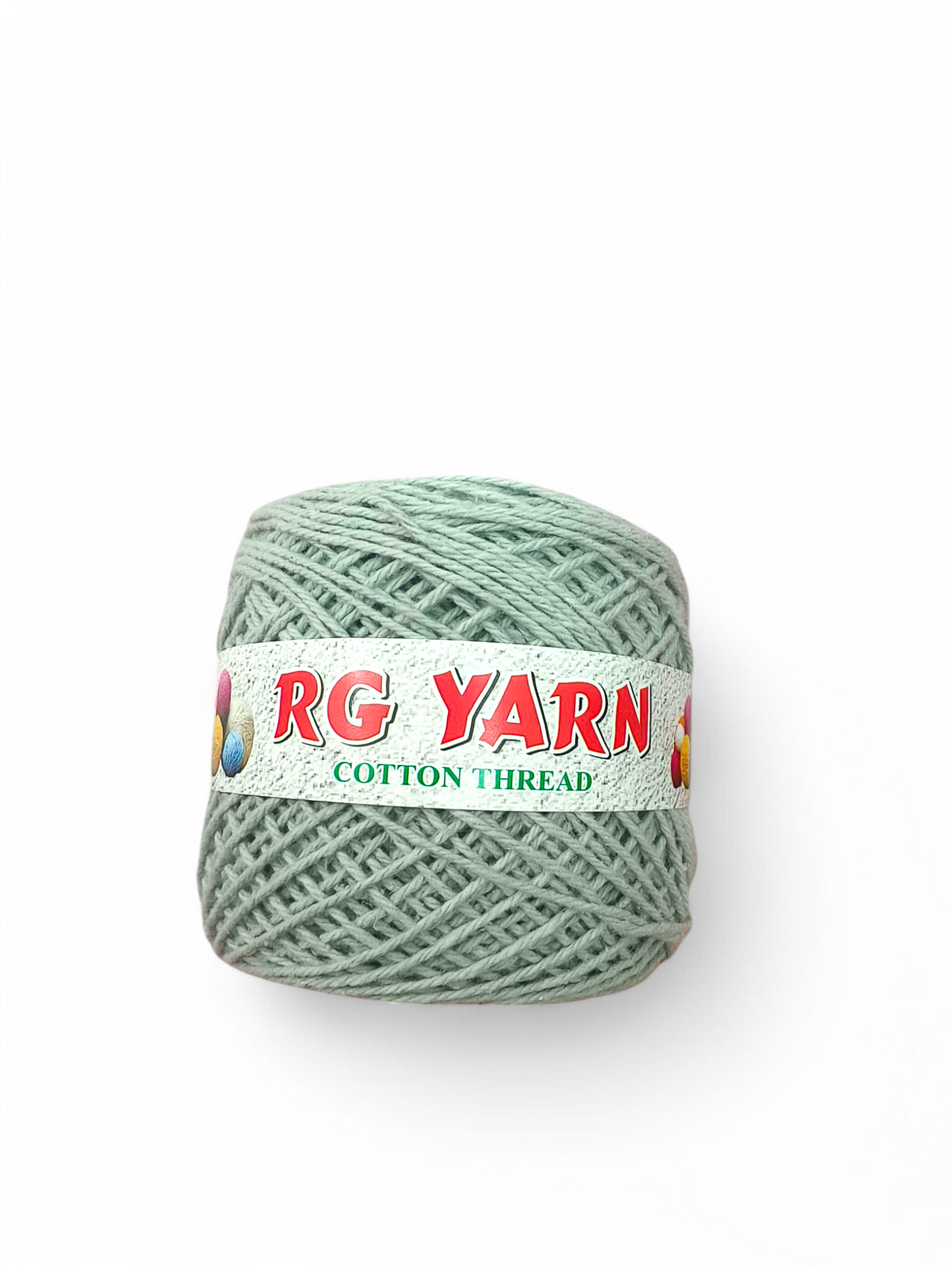 3 Ply Cotton Yarn Shade - Light Grey (Weight - 100g)