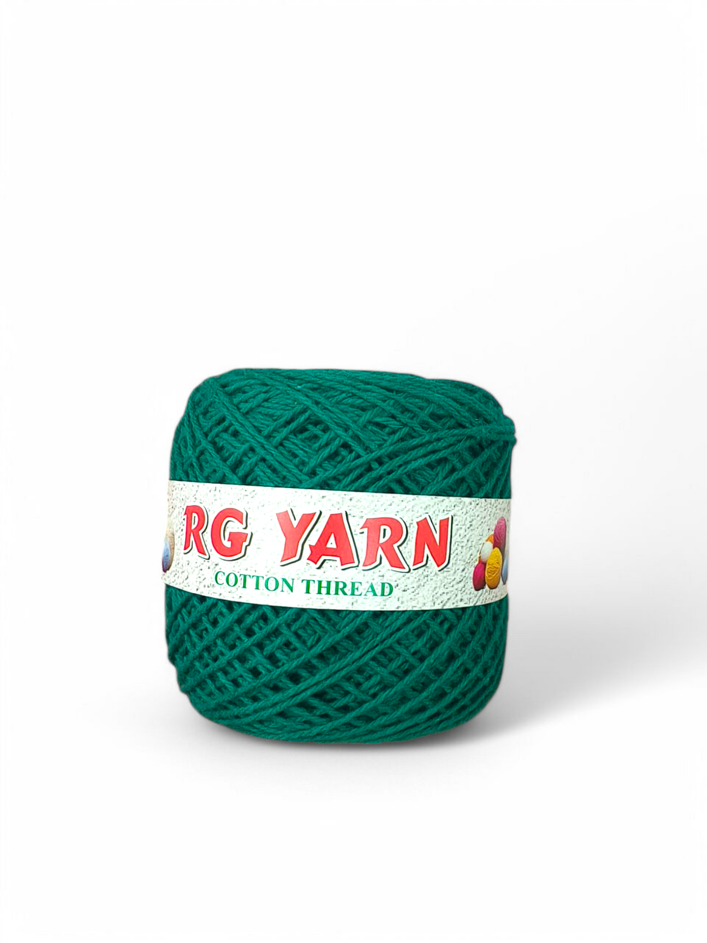 3 Ply Cotton Yarn Shade - Teal (Weight - 100g)