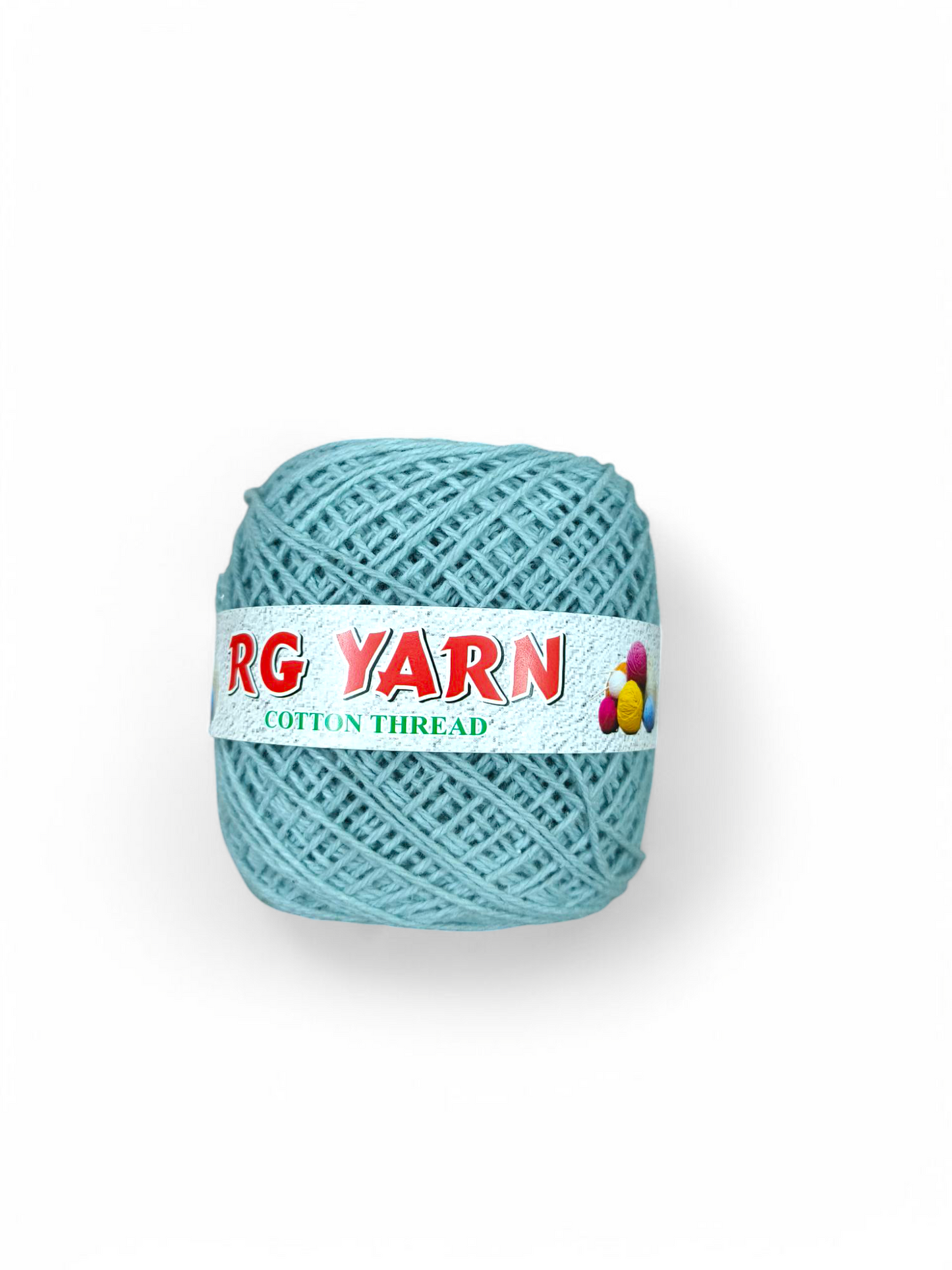 3 Ply Cotton Yarn Shade - Blueish Grey (Weight - 100g)
